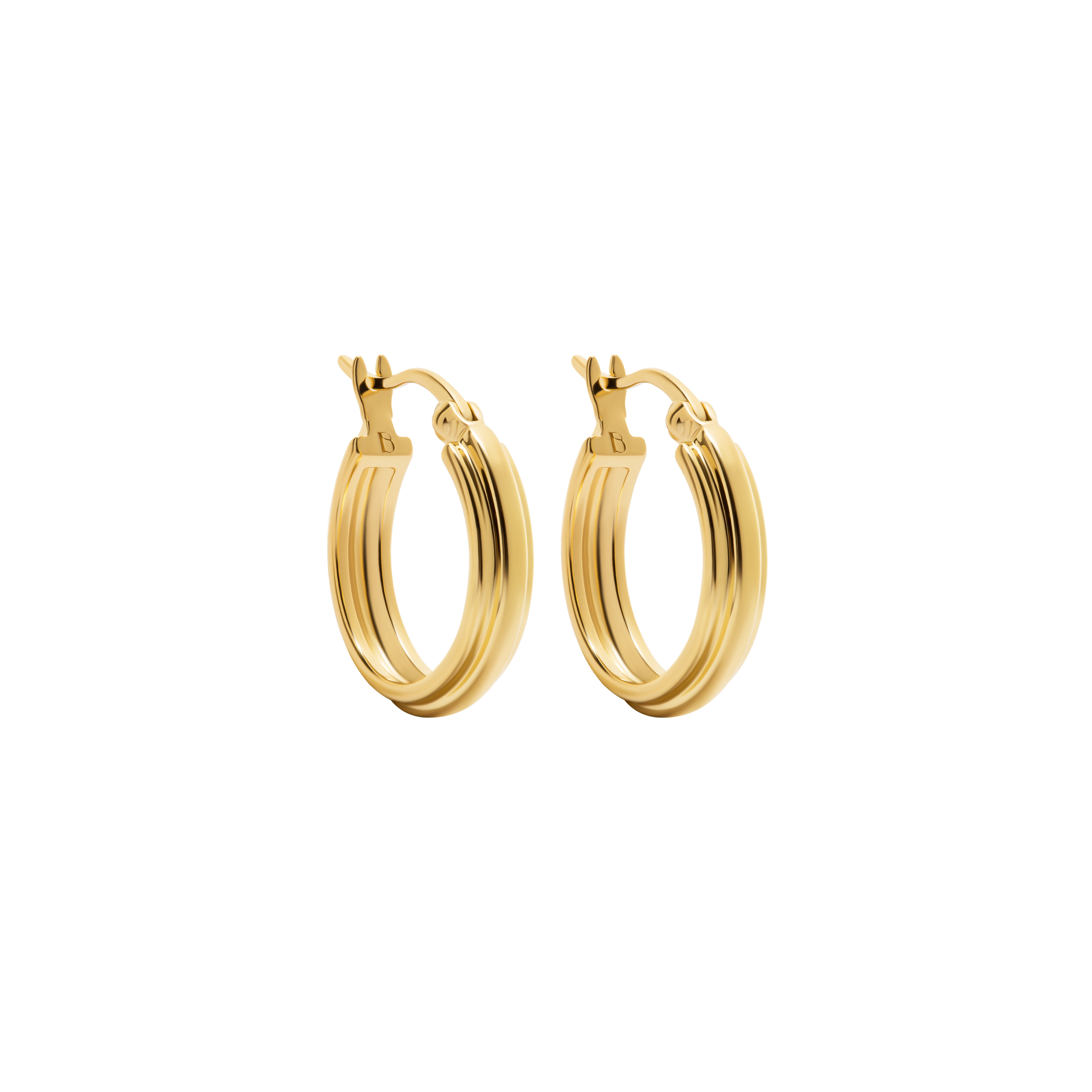 Nostalgia Mini Hoop Earrings gold