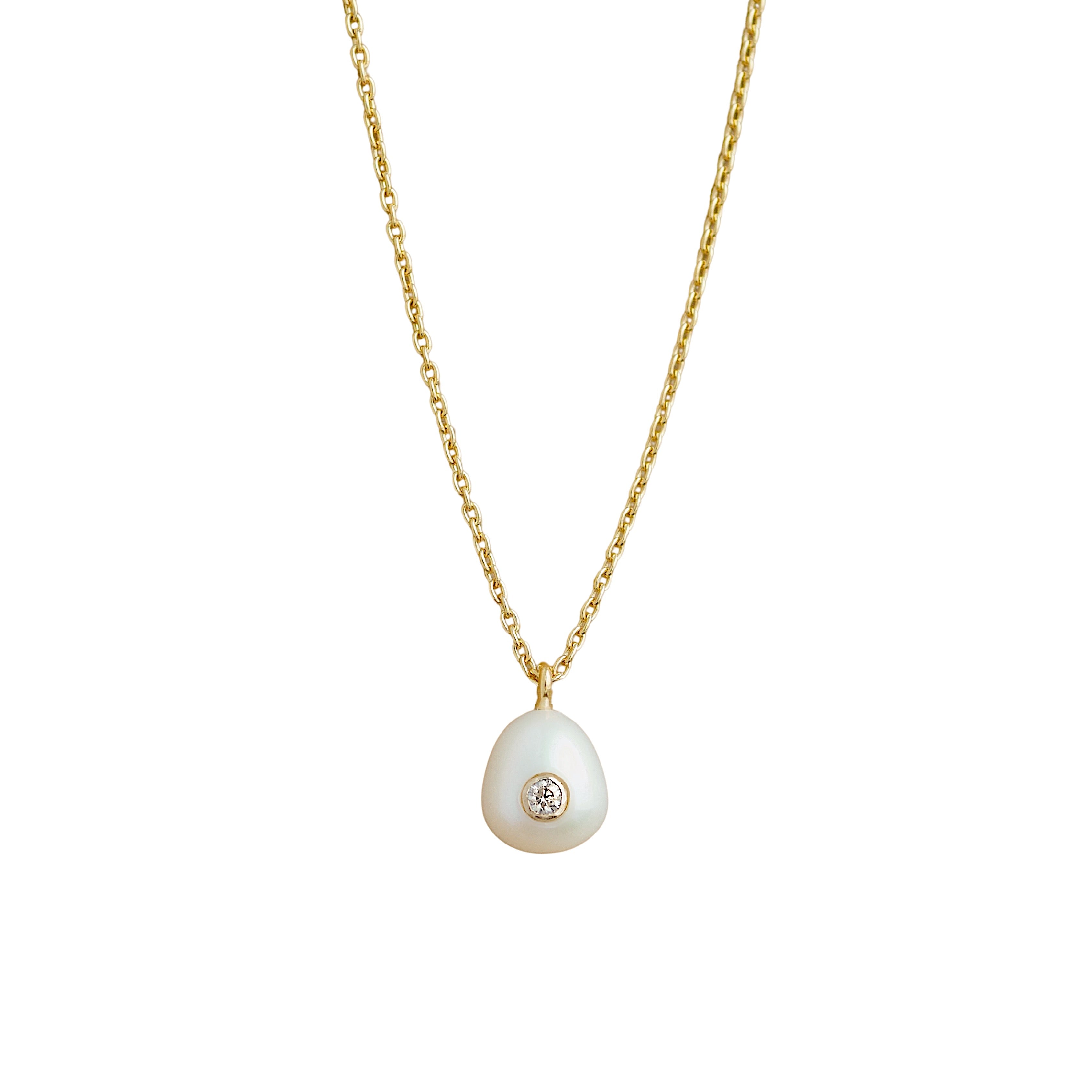 fiona pearl pendant necklace 