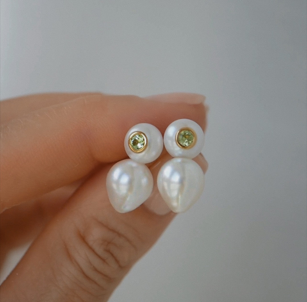 pera pearl earrings birsenaite jewellery